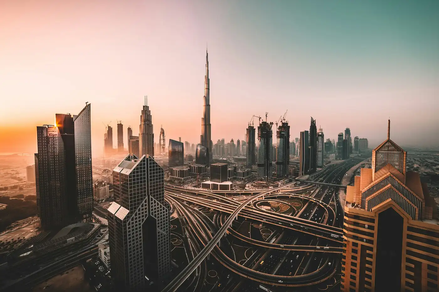 Dubai roads and skyline — comprehensive motor cover for UAE drivers